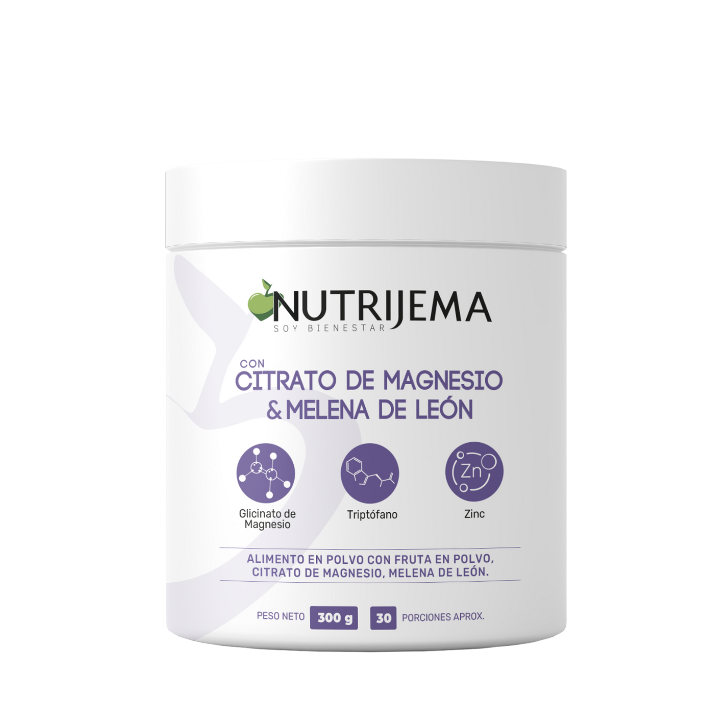 Citrato de Magnesio con Melena de León